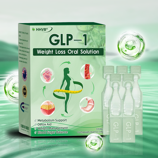 🔥 Only 10 boxes left! We're offering an extra 30% off for you! Doctor-tested and proven, 7-8 boxes of HHVB® GLP-1 Oral Solution are enough to help you manage your weight and blood sugar levels with long-lasting results.