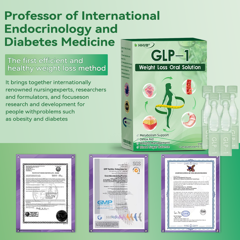 🔥 Only 10 boxes left! We're offering an extra 30% off for you! Doctor-tested and proven, 7-8 boxes of HHVB® GLP-1 Oral Solution are enough to help you manage your weight and blood sugar levels with long-lasting results.